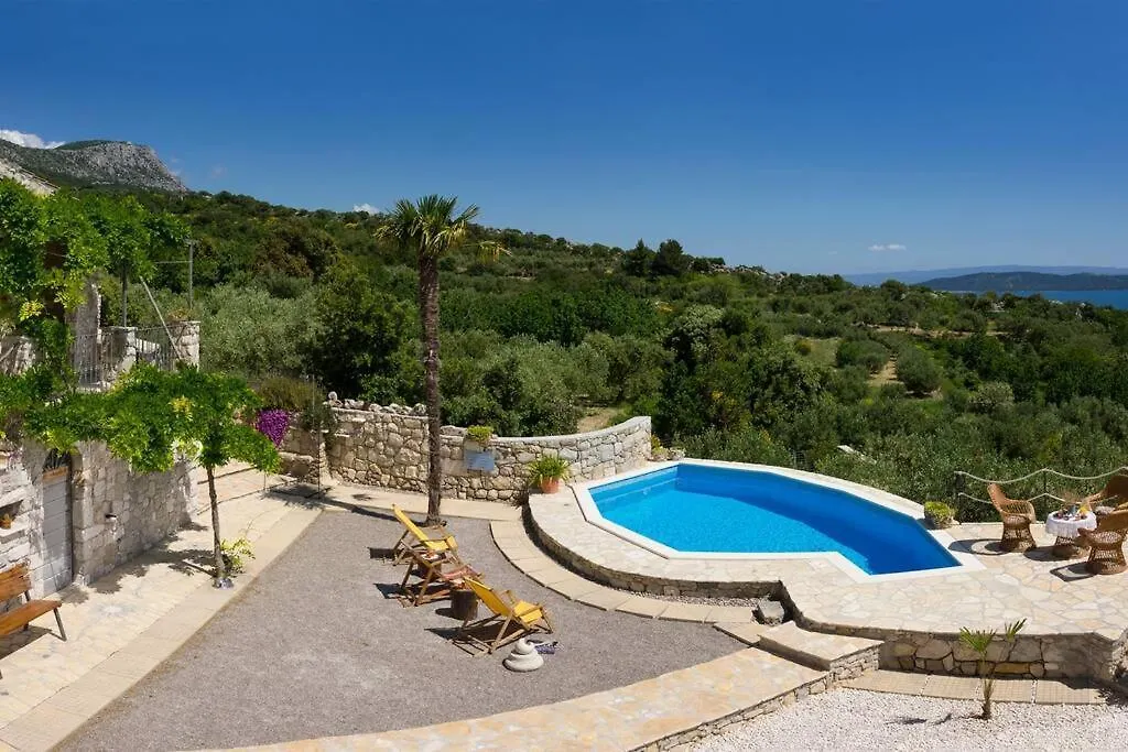 Stone House Angelo - Peace Oasis With Pool Villa Kastel Luksic